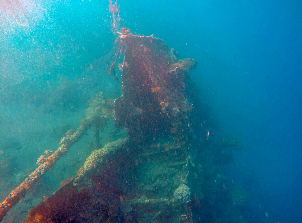 Indonésie Bali Amed dive plongée épave japanese shipwreck