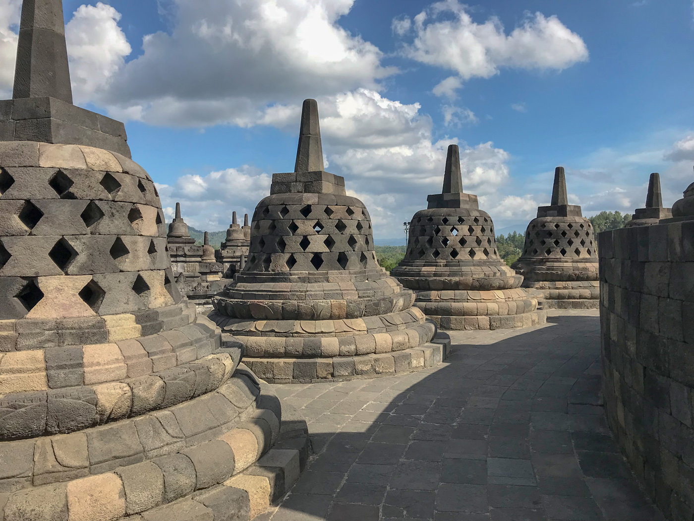 Yogyakarta Java Indonésie borobudur temple blog voyage