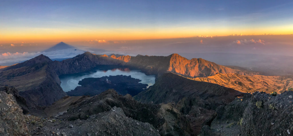 Indonesie Lombok Mont Rinjani sommet