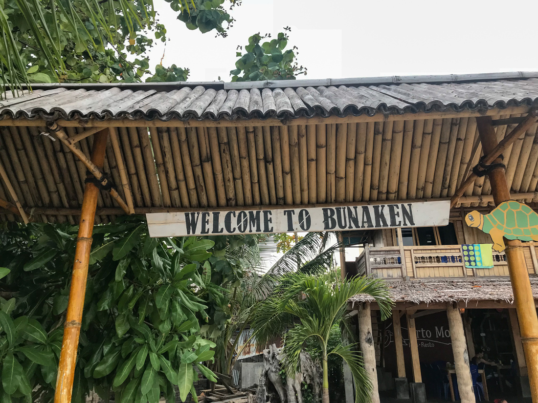 Sulawesi Indonésie Bunaken Welcome
