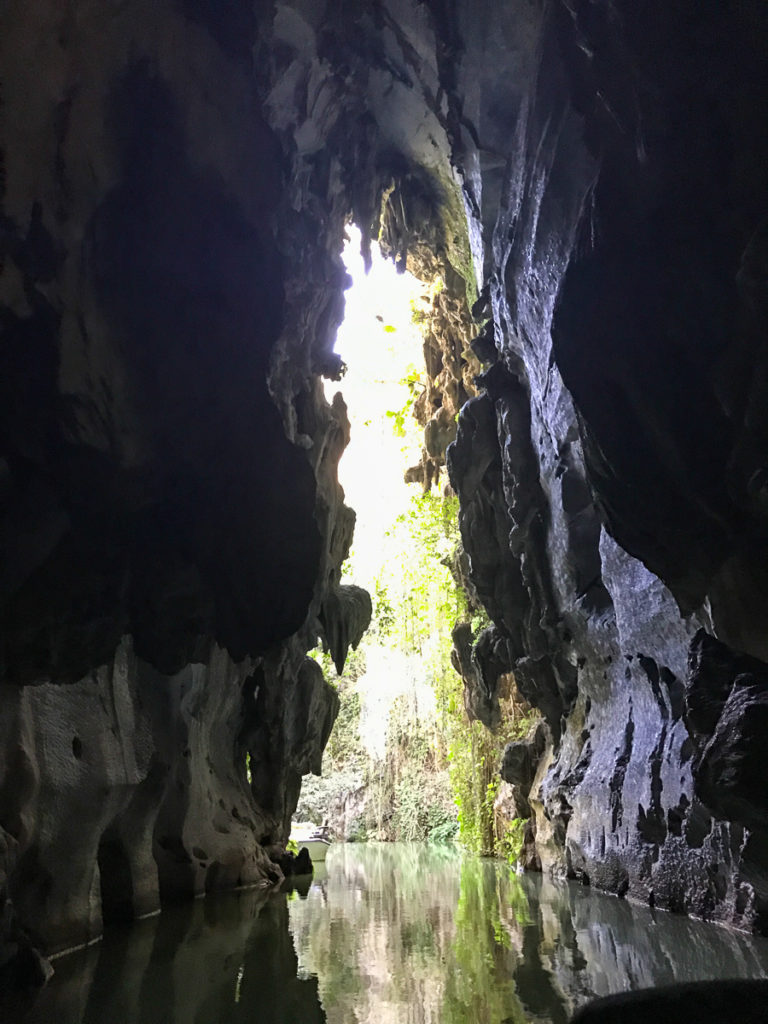 vue intérieure de la grotte de l'indien
