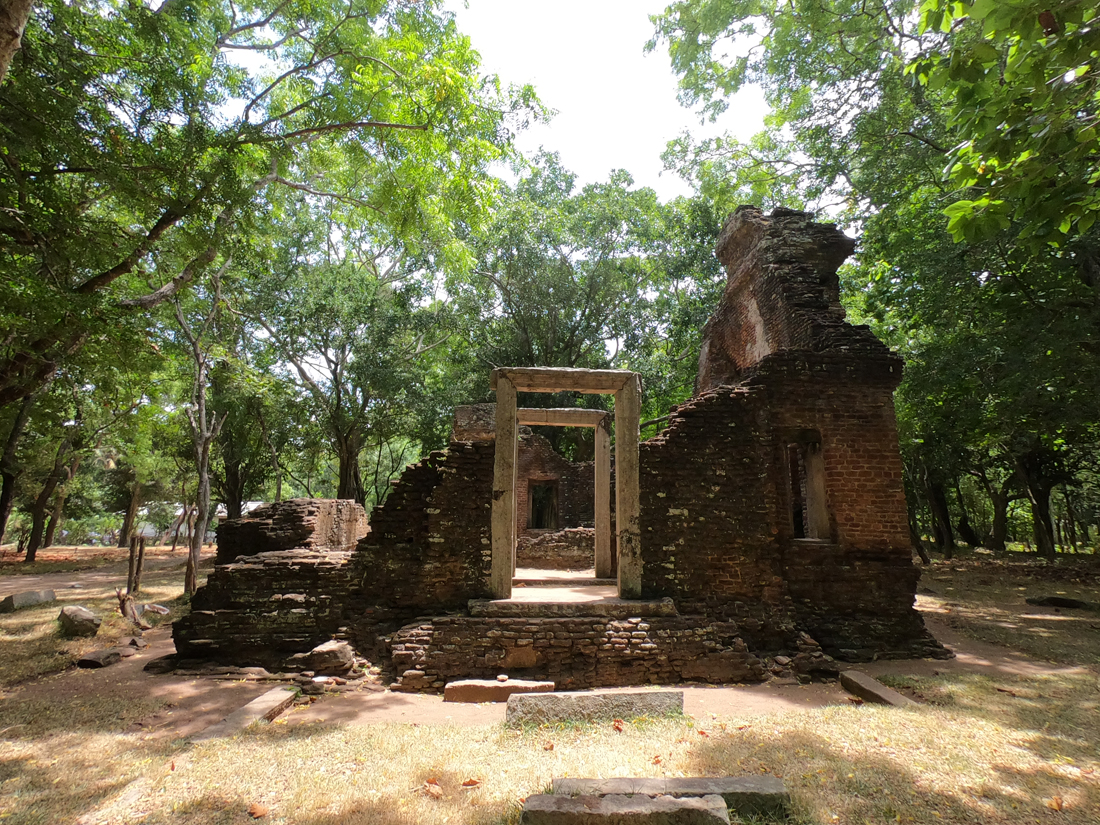 Sri Lanka Anuradhapura Ruine Citadelle