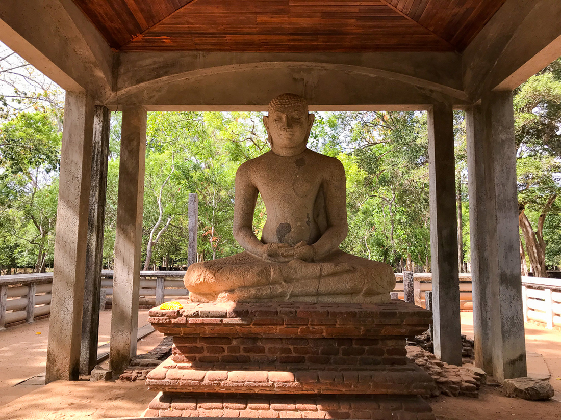 Sri Lanka Anuradhapura Samadhi Bouddha Statue
