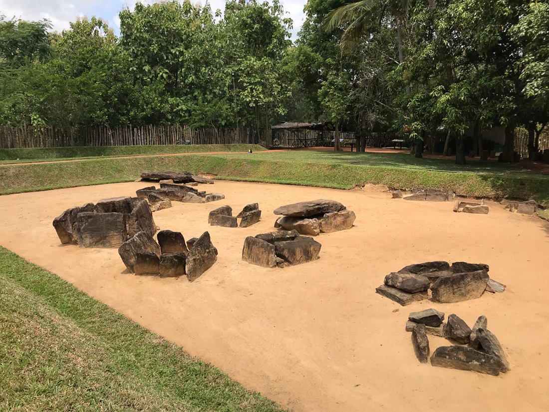 Sri Lanka Dambulla Ibbankatuwa Megalithic
