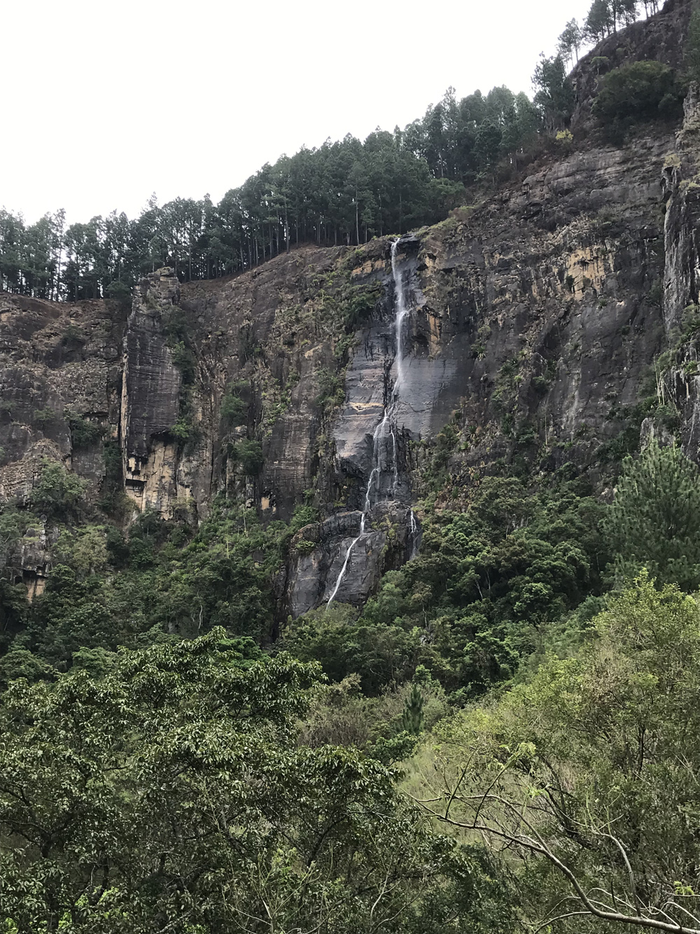 Sri Lanka Haputale Bambarakanda falls Cascade