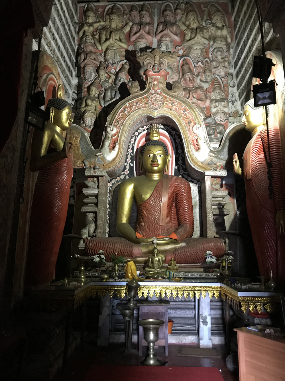 Sri Lanka Kandy Lankatilake Temple Bouddha