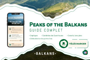 Lien pour télécharger le guide du Peaks of the Balkans